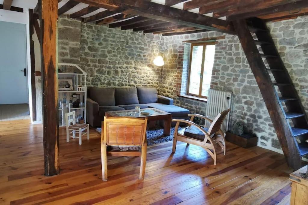 Le Moulin Des Rivieres Villa Breel Exteriör bild