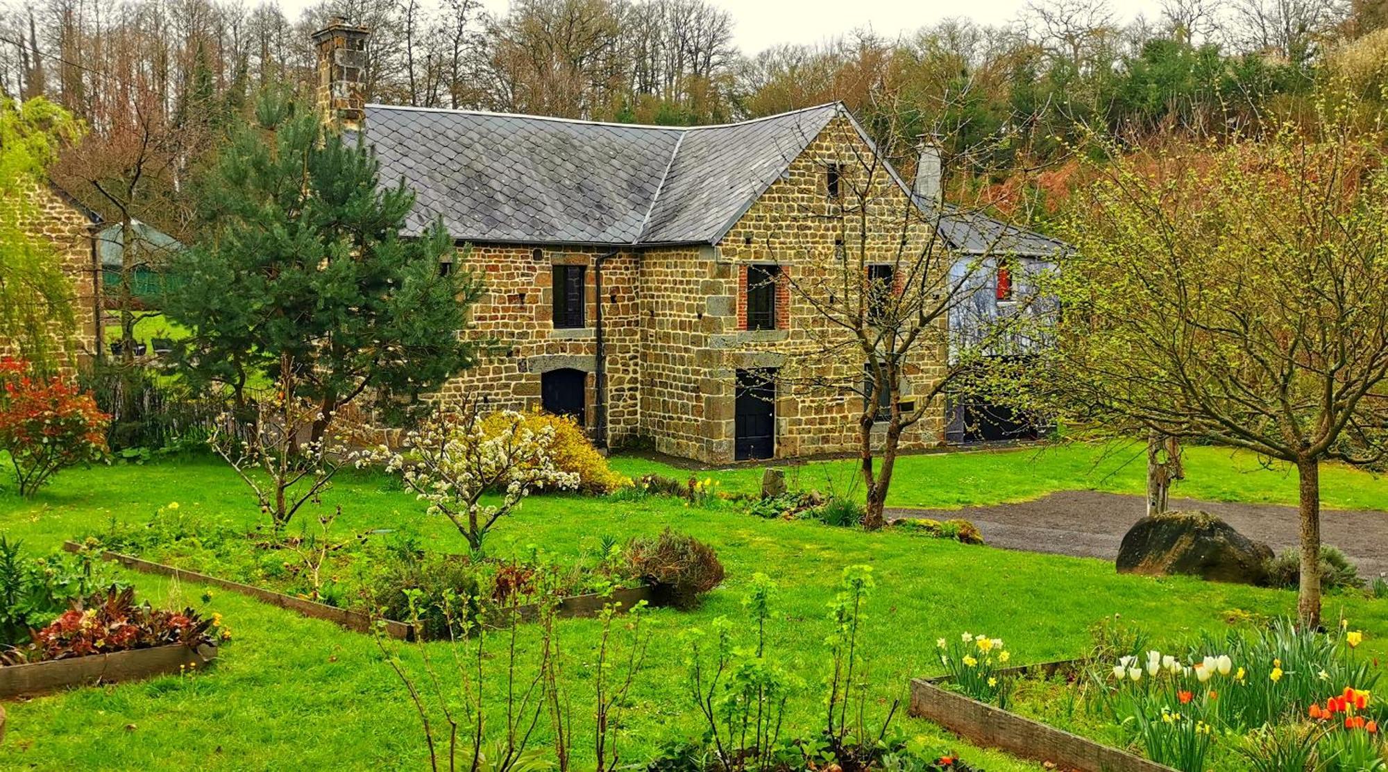Le Moulin Des Rivieres Villa Breel Exteriör bild