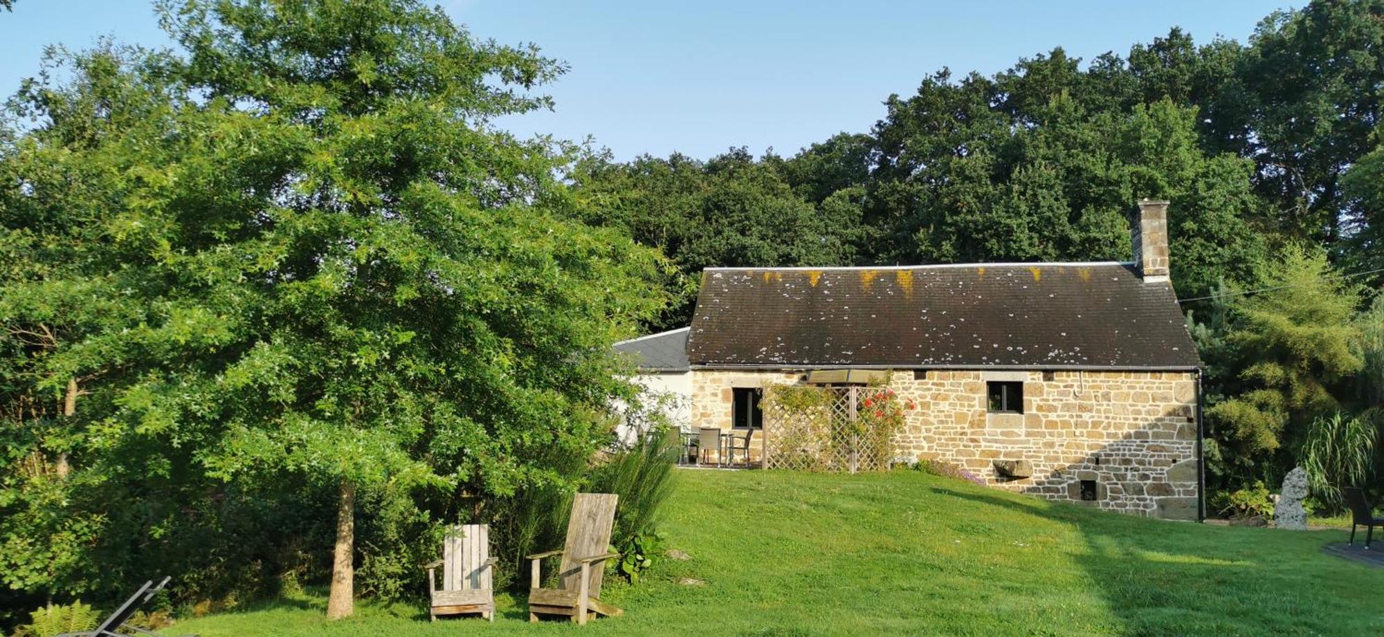 Le Moulin Des Rivieres Villa Breel Exteriör bild